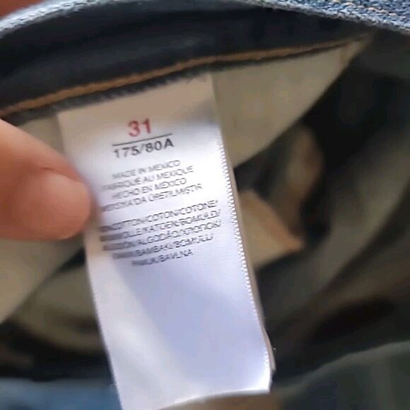 Polo Ralph Lauren Adult Womens 31 Jeans Astor Slim Boyfriend Distressed Patched - Picture 16 of 16